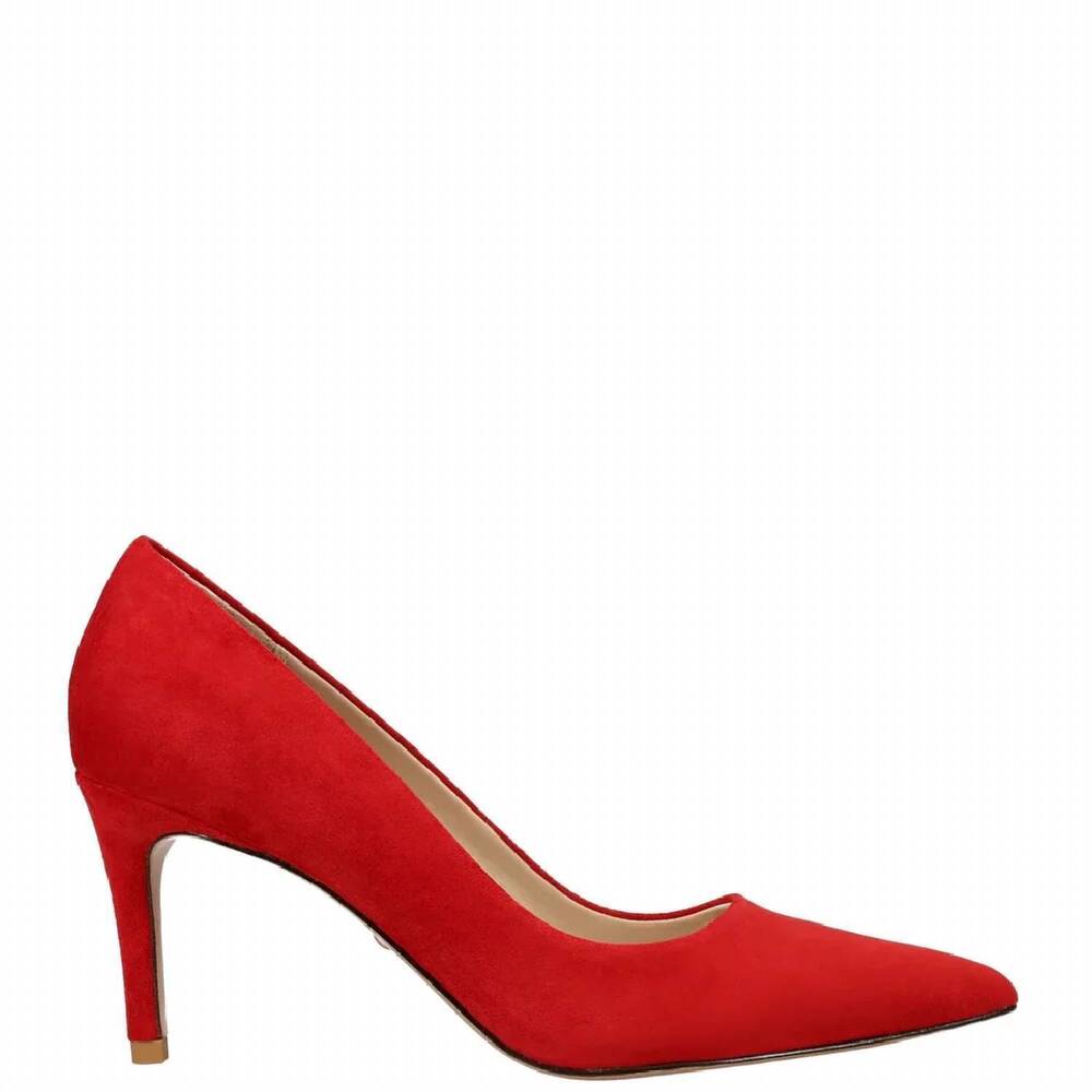 NEW PELLE MODA women's lizel heels in red